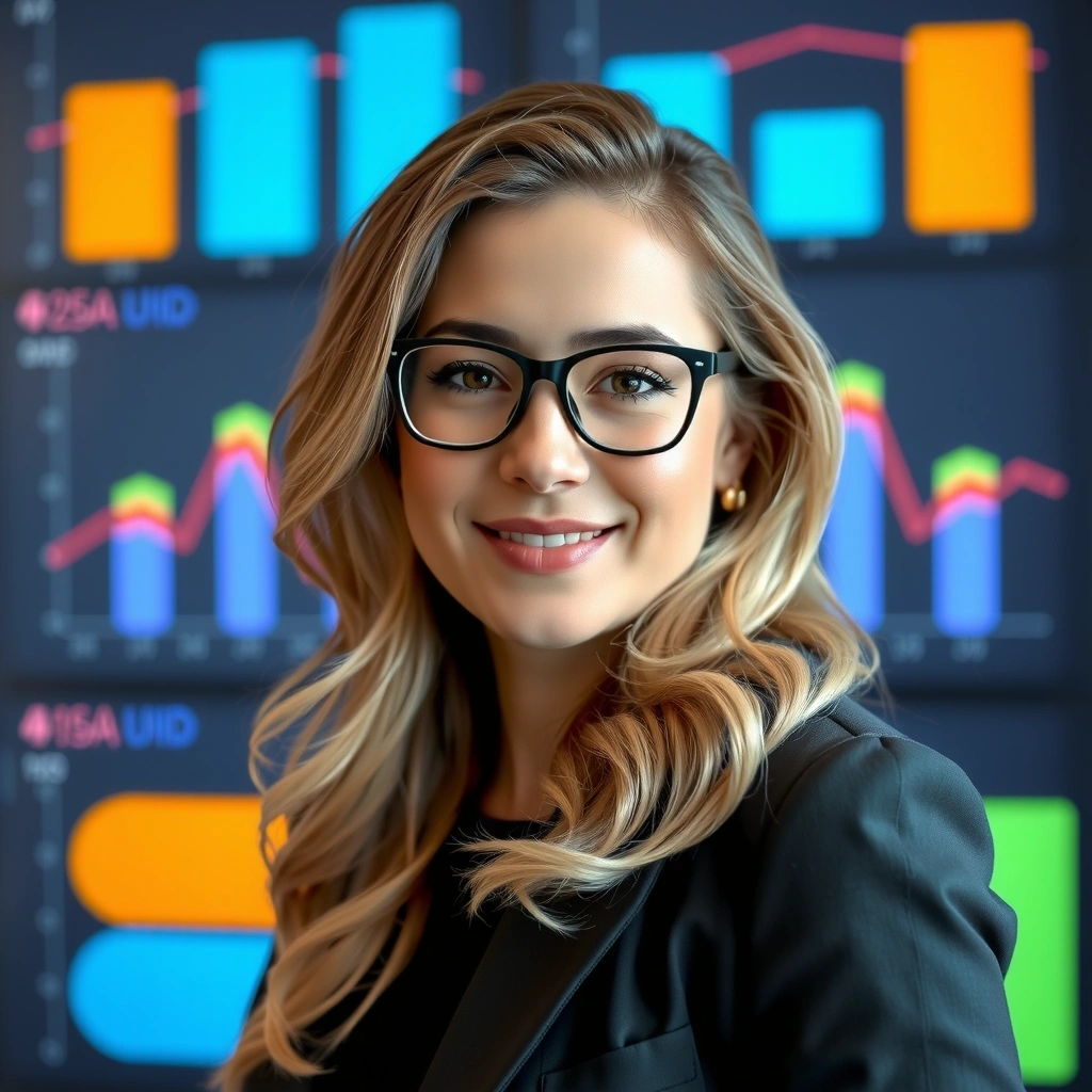 Portrait of an energetic female Digital Marketing Specialist