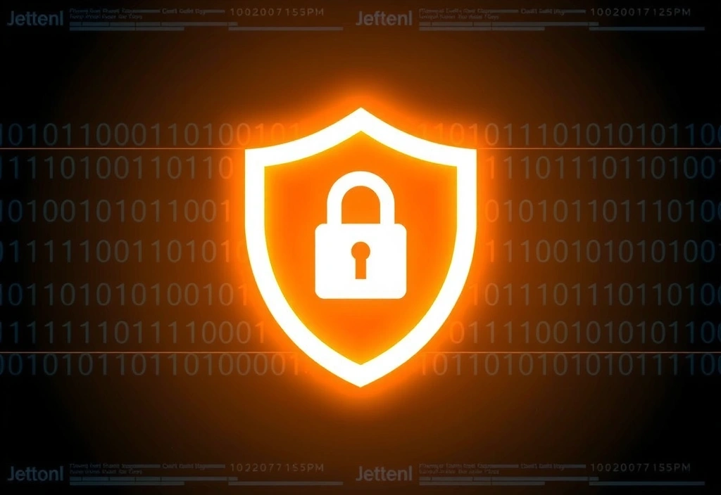 Cybersecurity shield icon